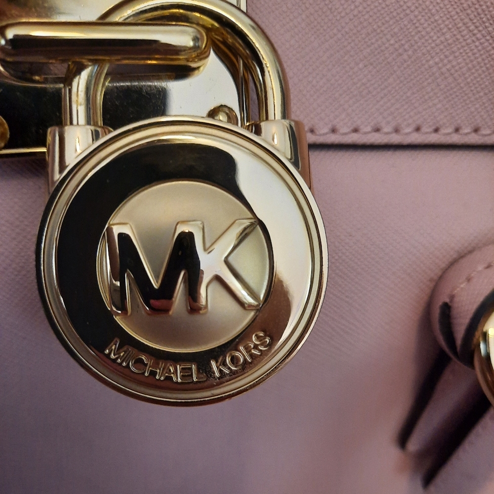 Michael kors Pink Small Hamilton Satchel - Picture 2 of 6